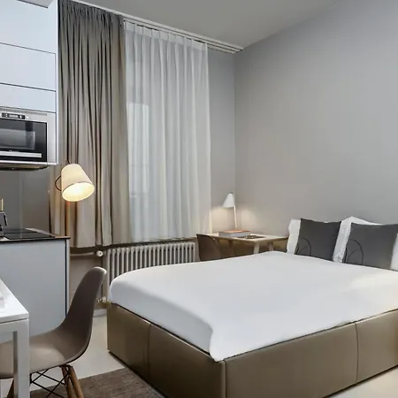 Visionapartments Brandschenkestrasse - Self Check-in 3* Zürih