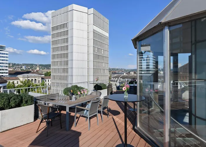 Visionapartments Brandschenkestrasse - Contactless Check-in 아파트호텔 취리히